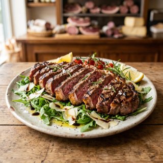 Tagliata di manzo ai ferri