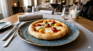 Pizza Padellino Pomodorini e Mozzarella